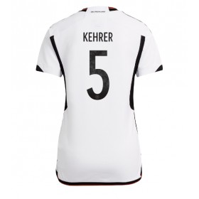 Camiseta de fútbol Alemania Thilo Kehrer 5 Mujer 1ª equipación Copa Mundo 2022